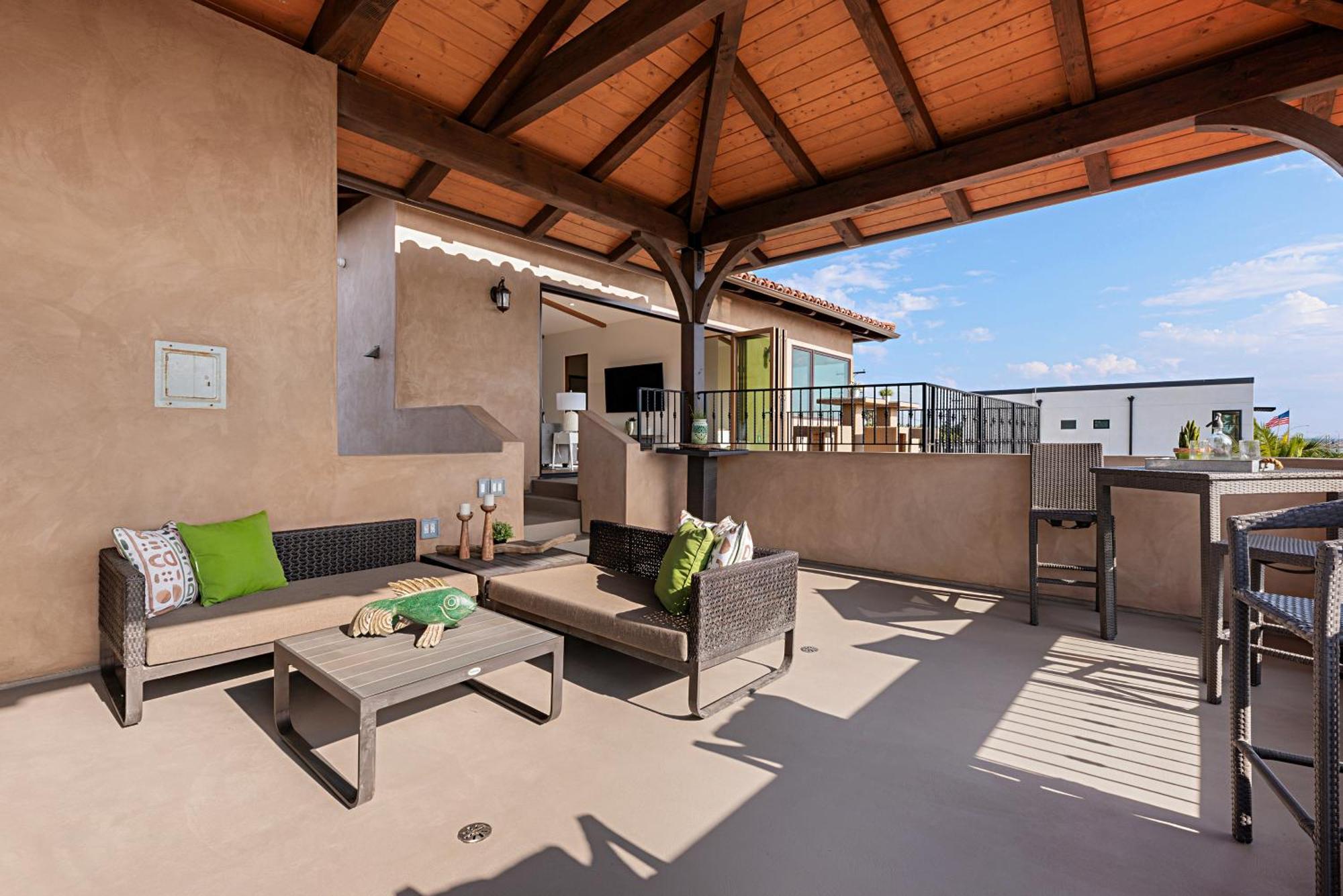 Oceanview Rooftop Patio - Walk To The Beach & Park Villa Carlsbad Exterior photo